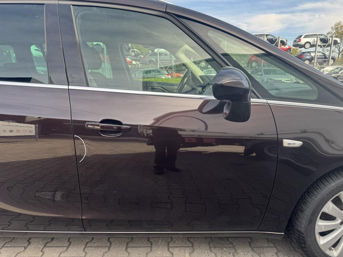 Opel Zafira C Tourer original T&uuml;r vorn rechts Z41C Mahagonibraun Rohbau Bj.2015